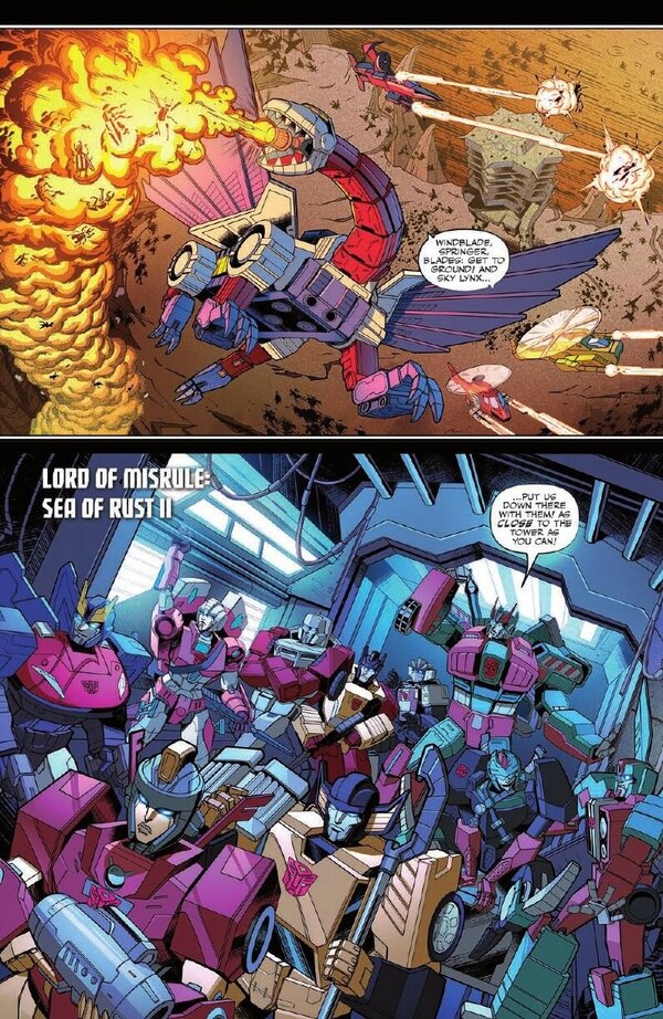 Transformers Issue No 35 Comic Book Preview   Sea Of Rust Part 2  (5 of 9)